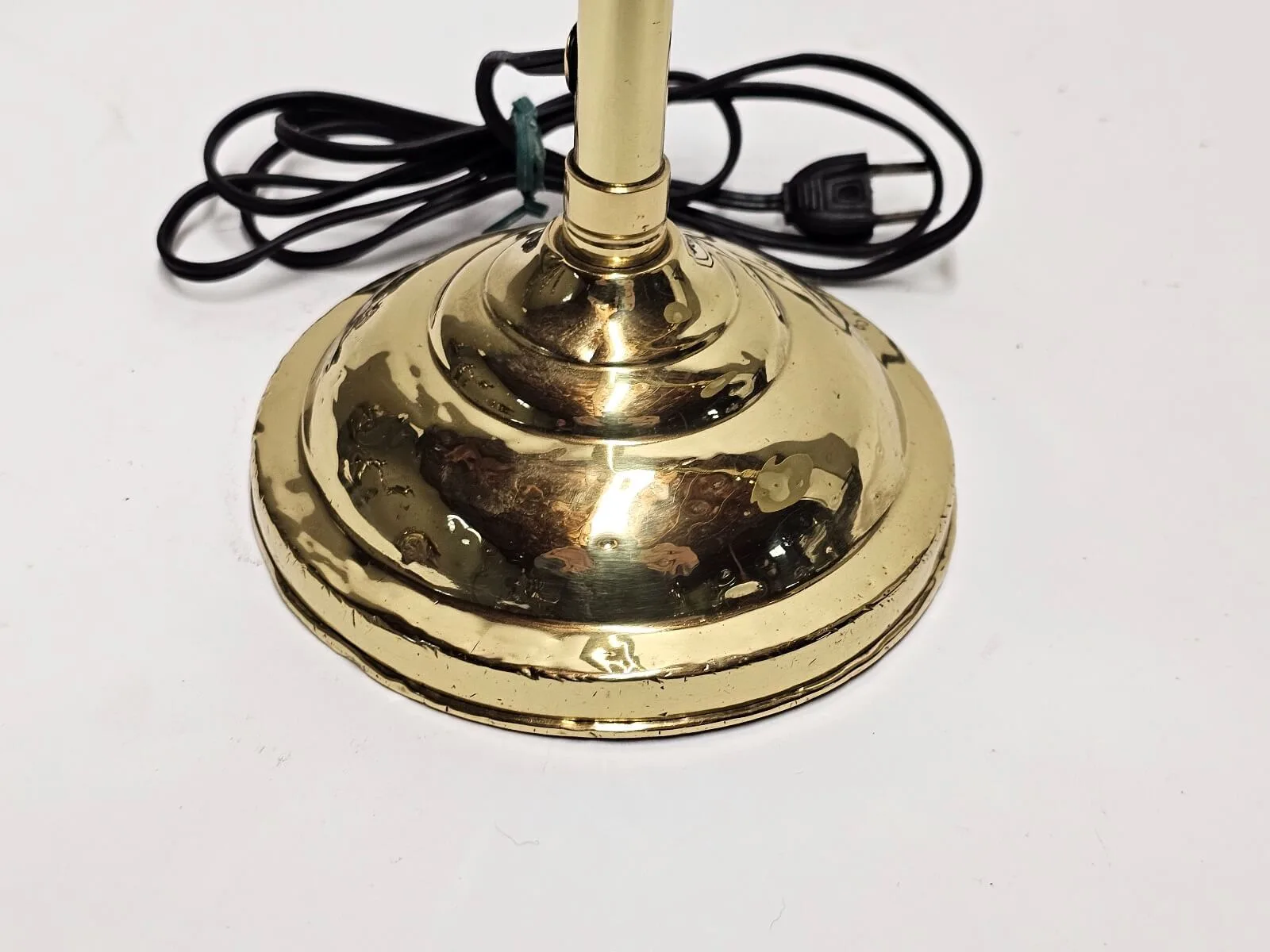 Bardley and Hubbard Brass Gooseneck Desk Lamp - Image 2